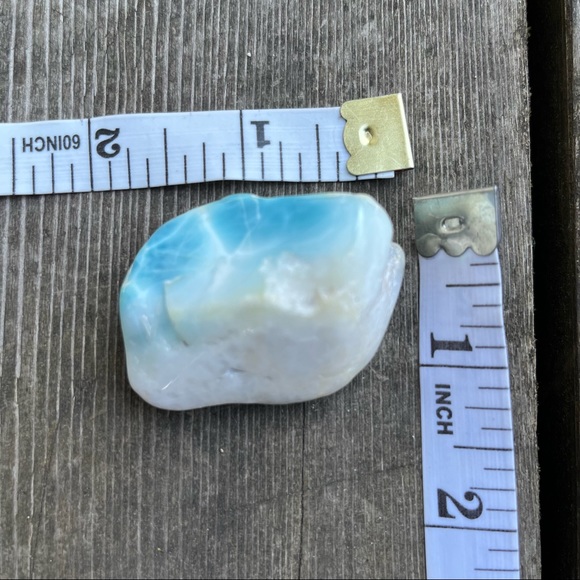 Larimar Gemstone Tumbled Rare Stone - Picture 14 of 16